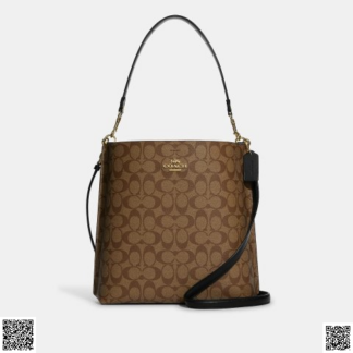 美國代購正品 mollie老花水桶包