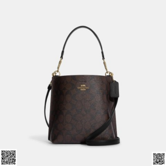 美國代購正品 mollie老花水桶包