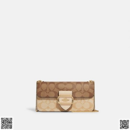 美國代購正品 morgan 老花斜挎包