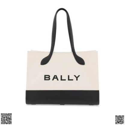 美國代購正品 Bally 帆布托特包