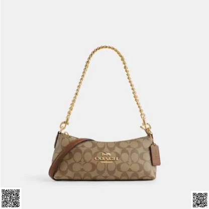 美國代購正品 Charlotte 老花單肩包