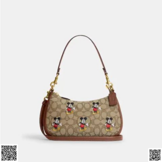 美國代購正品 Disney X Coach Teri 米奇老花單肩包