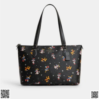 美國代購正品 Disney X Coach 印花托特包