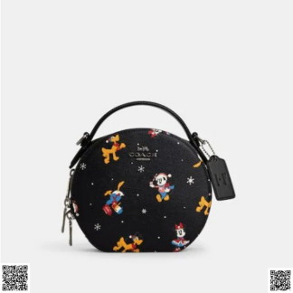 美國代購正品 Disney X Coach 圓餅斜挎包