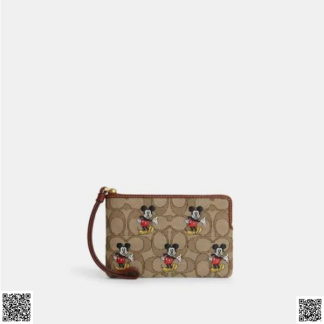 美國代購正品 Disney X Coach 米奇手拿錢包