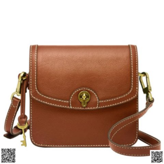 美國代購正品 Fossil 翻蓋斜跨包