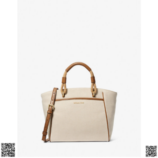 美國代購正品 Michael Kors Talia 帆布托特包