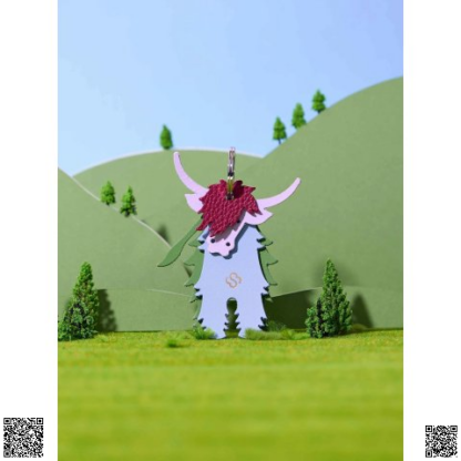 美國代購正品 The Highland Cow 奶牛鑰匙扣