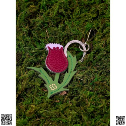 美國代購正品 The Thistle 花花鑰匙扣