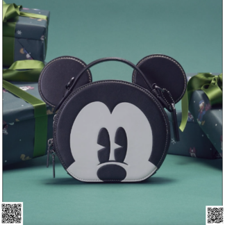 美國代購正品 Disney X Coach Mickey Mouse 圓餅包