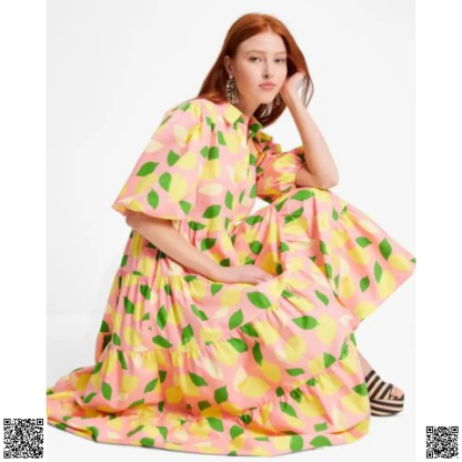 美國代購正品 Kate Spade 檸檬襯衫裙