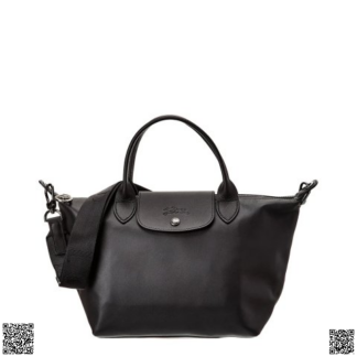 美國代購正品 Longchamp 皮質餃子包