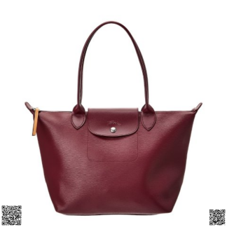 美國代購正品 Longchamp 皮質餃子包