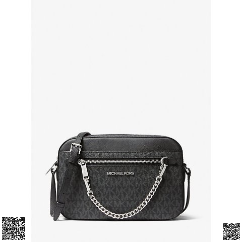 美國代購正品 Michael Kors Jet Set 斜挎老花相機包