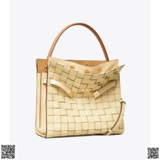 美國代購正品 Tory Burch Lee Radziwill 編織手提包