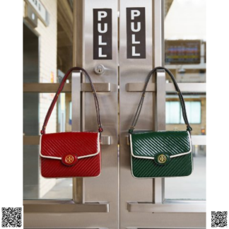 美國代購正品 Tory Burch ROBINSON 絎縫郵差包