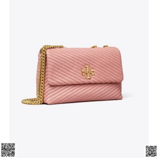 美國代購正品 Tory Burch SMALL KIRA MOTO 絎縫鏈條包