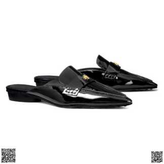 美國代購正品 Tory Burch 漆皮穆勒鞋