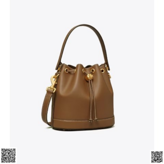 美國代購正品 Tory Burch 皮質水桶包