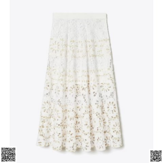 美國代購正品 Tory Burch 鏤空半身裙