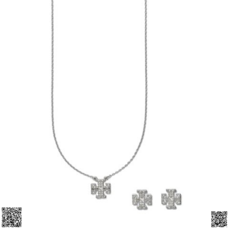 美國代購正品 Tory Burch 項鏈耳釘套裝