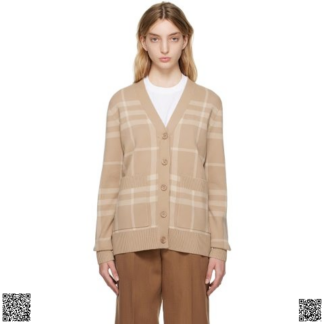 美國代購正品 Burberry Beige Check針織衫