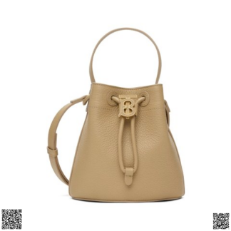美國代購正品 Burberry Beige Mini TB 水桶包