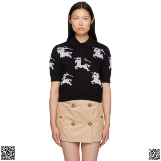 美國代購正品 Burberry Black EKD Polo 針織衫