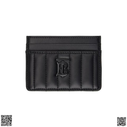 美國代購正品 Burberry Black Quilted TB 卡包