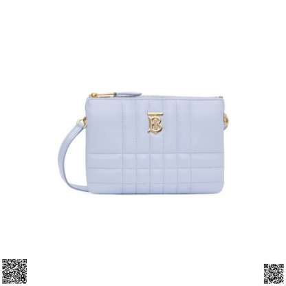美國代購正品 Burberry Blue Lola Double Pouch單肩包