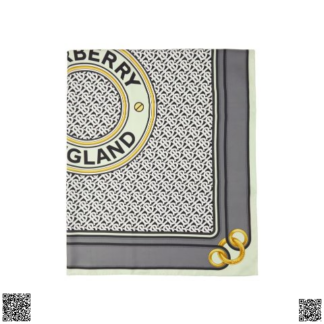 美國代購正品 Burberry Multicolor Silk Montage 方巾