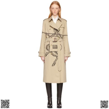 美國代購正品 Burberry 長款風衣
