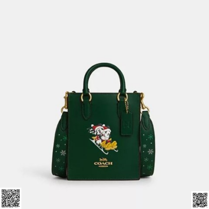 美國代購正品 Coach Disney X Coach North South Mini 托特包