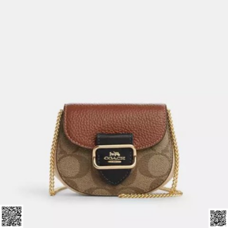 美國代購正品 Coach Morgan 鏈條卡包