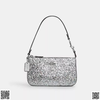 美國代購正品 Coach Nolita 19 閃片麻將包