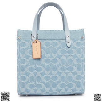 美國代購正品 Coach field 22丹寜托特包