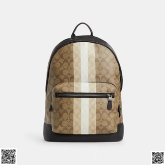 美國代購正品 Coach 老花雙肩包