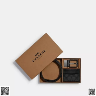 美國代購正品 Coach 腰帶卡包禮盒