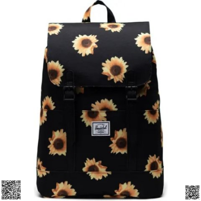 美國代購正品 Herschel Supply Co. 嚮日葵印花雙肩包