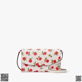 美國代購正品 Kate Spade Dana Small 玫瑰花翻蓋包