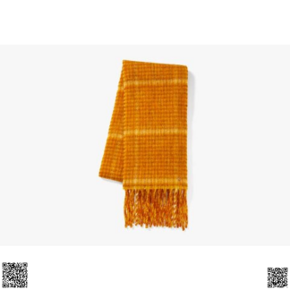 美國代購正品 Kate Spade Fiesta Plaid羊毛圍巾
