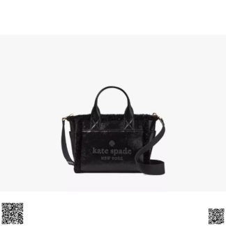 美國代購正品 Kate Spade Jett Faux Small 小號毛絨托特包
