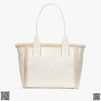 美國代購正品 Kate Spade Jett 毛絨托特包