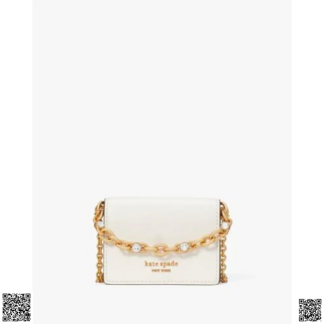 美國代購正品 Kate Spade 鑽帶鏈條包