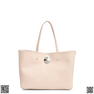 美國代購正品 Longchamp 中號皮質托特包