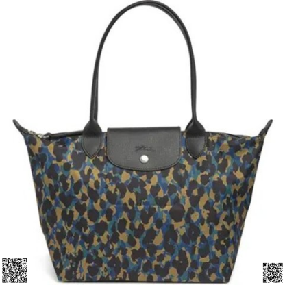 美國代購正品 Longchamp 印花餃子包
