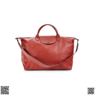 美國代購正品 Longchamp 真皮餃子包