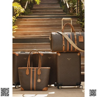 美國代購正品 Michael Kors Eva 大號老花托特