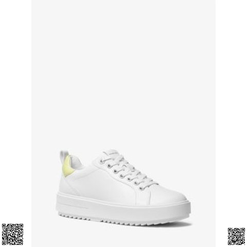 美國代購正品 Michael Kors 黃尾小白鞋 碼全