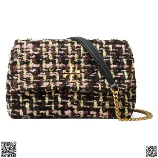 美國代購正品 Tory Burch Kira 花呢鏈條包小號